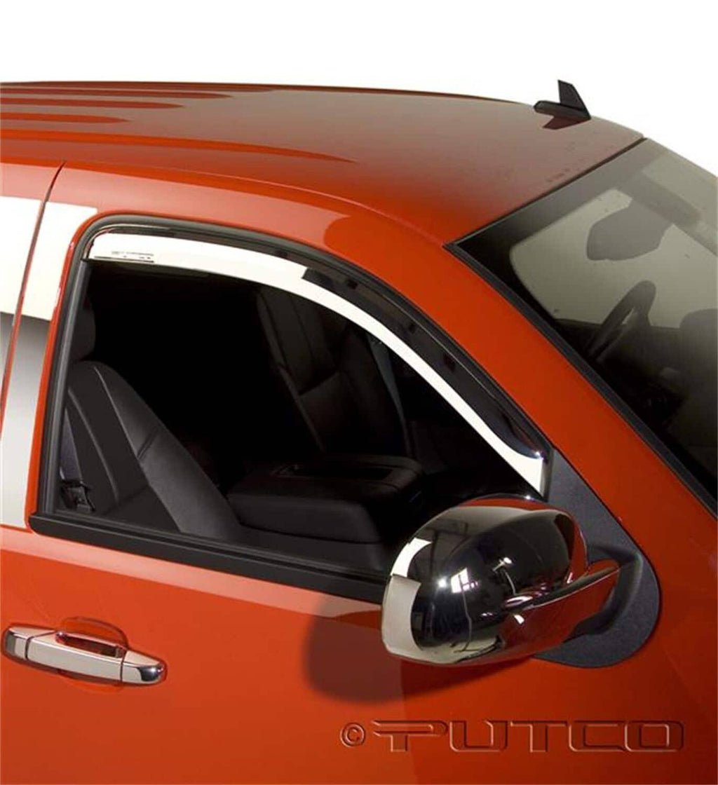 Chrome Window Visor J587