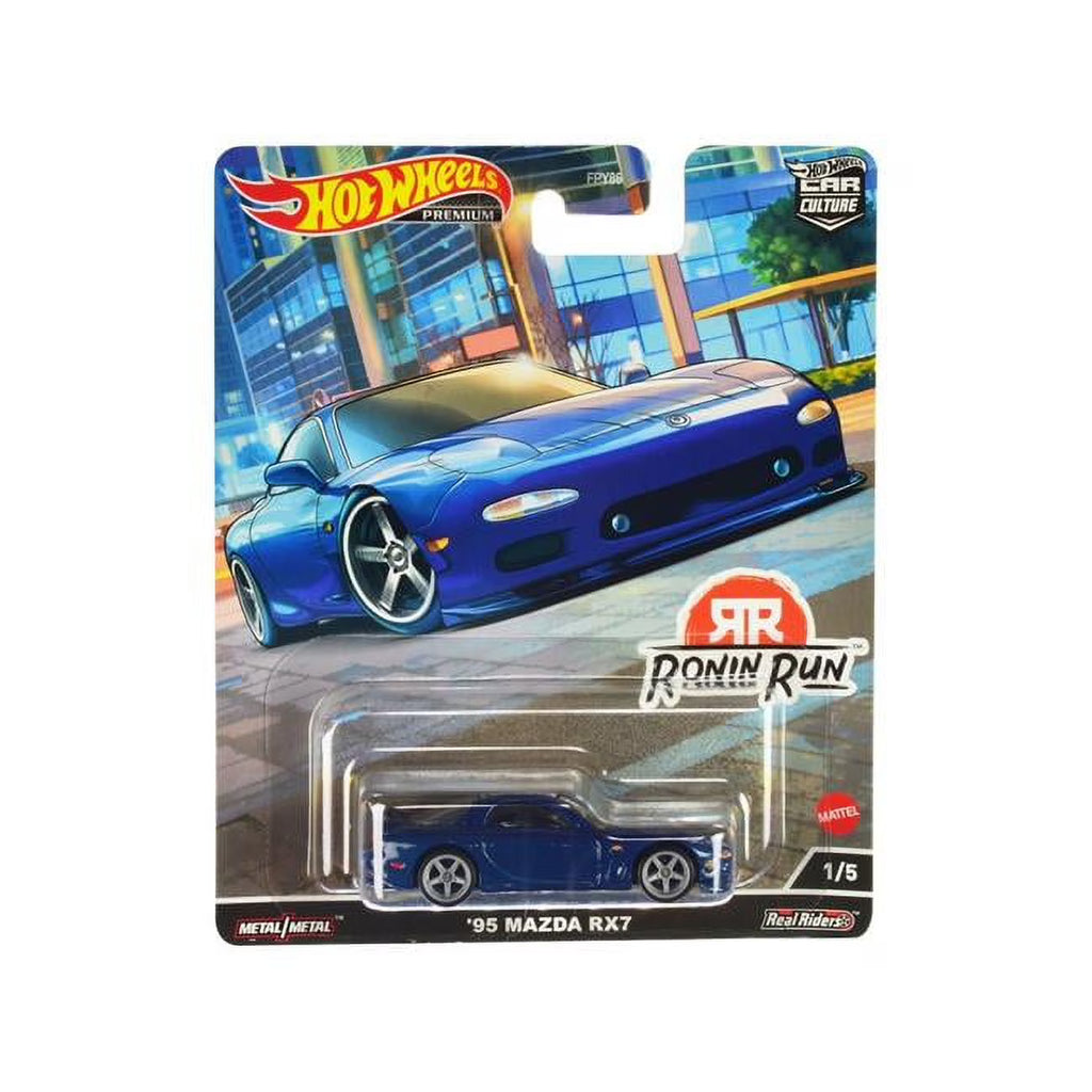 1995 Mazda RX7 Blue Metallic Diecast Model Car J932