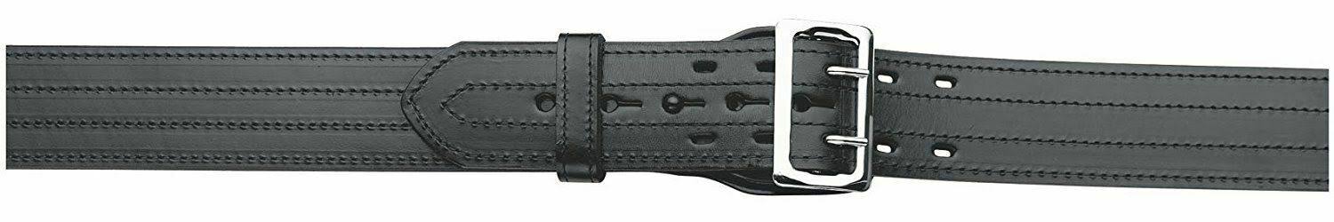 Nickel Basket Weave Duty Belt D920