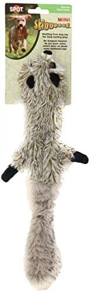 Stuffing Free Raccoon Plush Dog Toy, 14" K940