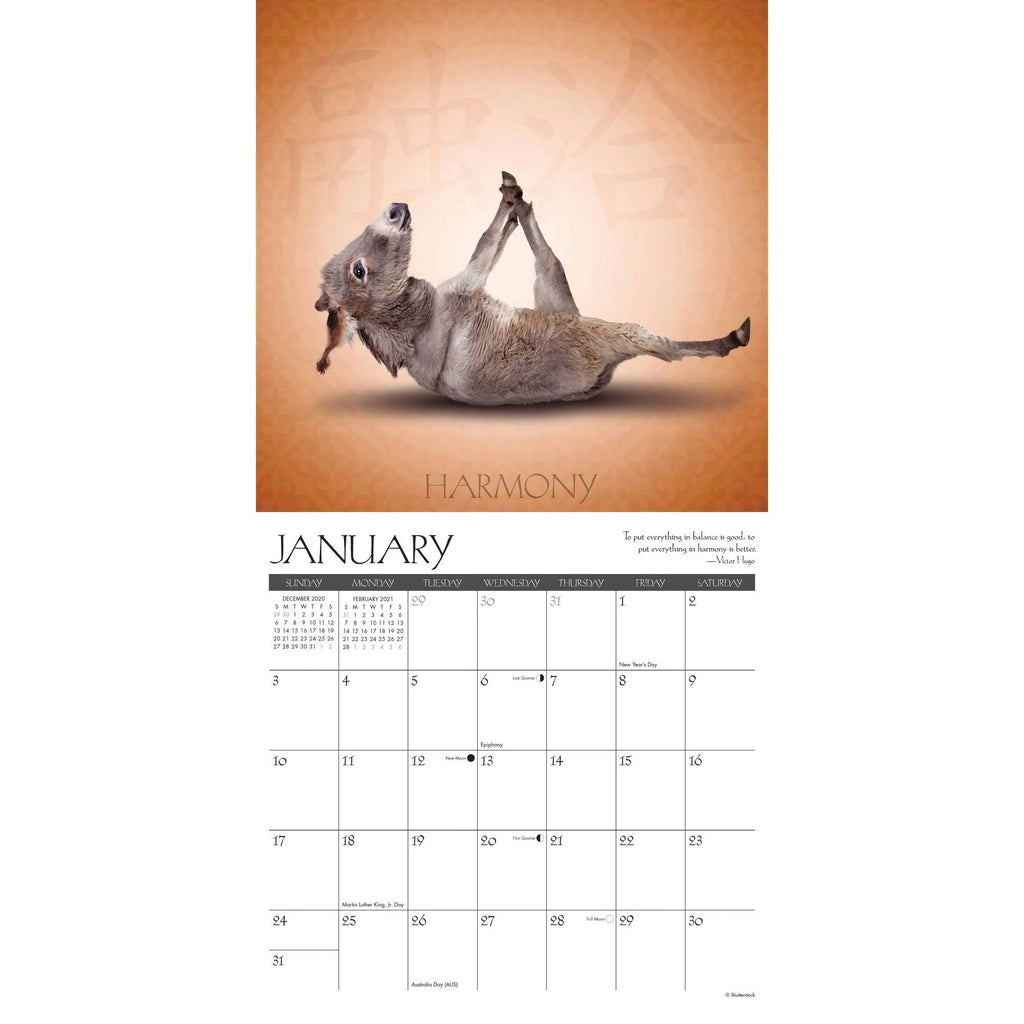 2021 Wall Calendar T3038