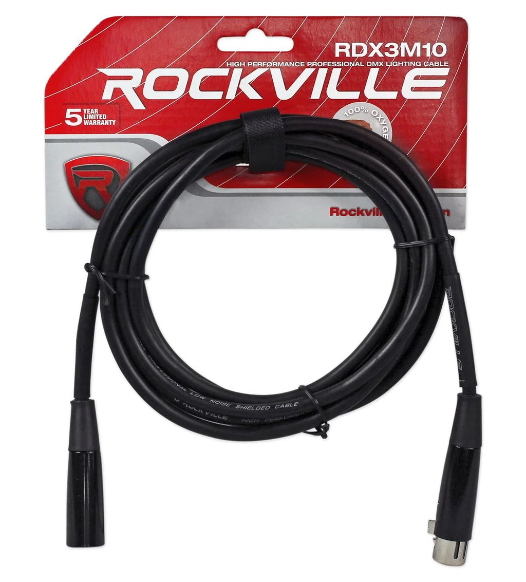 LED Light Slim Par Cans with Obey3 Controller and DMX Cables T349119