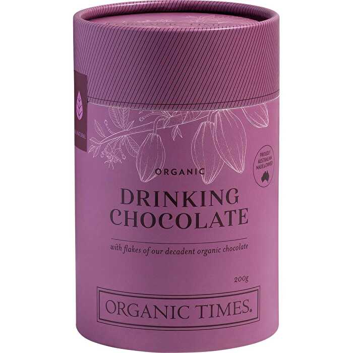 Organic Times Drinking Chocolate 200g W30503