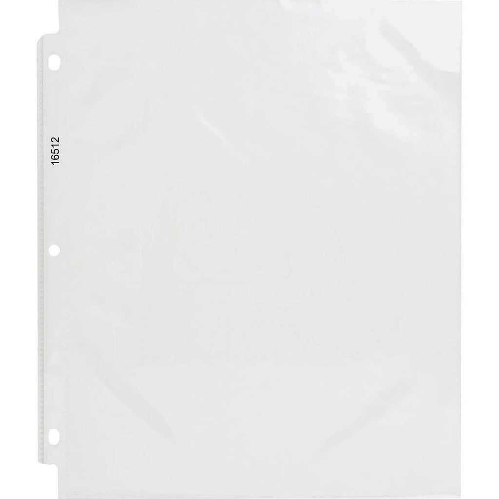 Top-loading Poly Sheet Protectors for Letter 8 1/2" X 11" Sheet, 3 X Holes, Clear, Polypropylene, 500 / Carton T638