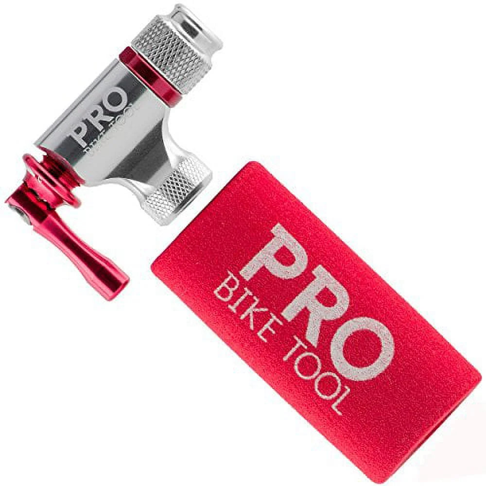 CO2 Inflator with Presta and Schrader Valve (Red) Z181642