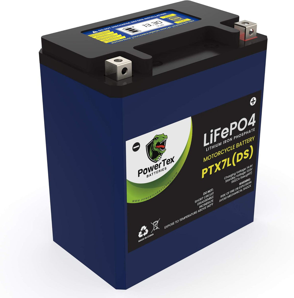Lithium Ion LiFePO4 Motorcycle Battery U974057