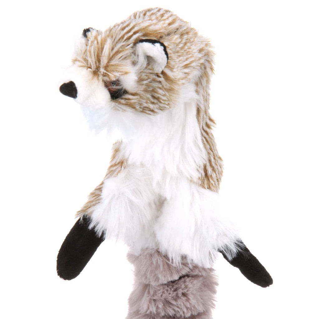 Stuffing Free Raccoon Plush Dog Toy, 14" K940