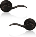 Oil Rubbed Bronze 4 Pack Door Leverset Q8169