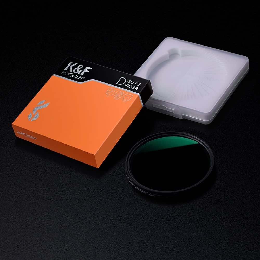 52mm Variable Neutral Density Filter ND8-ND2000, Pack of 2 A192289