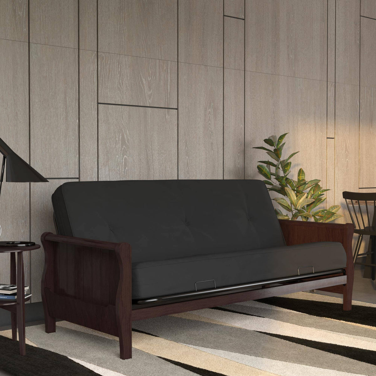 Gray Polyester Futon Mattress X2017