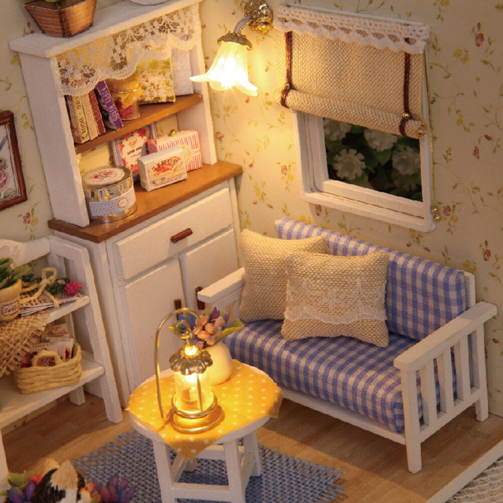 Mini DIY House Building Model Toy F555