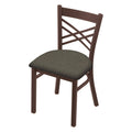 Black Wrinkle Finish Chair with Willow Seat F215069
