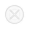 Clear Salad Plate, Set of Four A9385