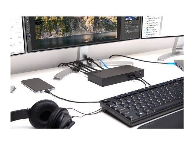 Universal USB-C 10Gbps Video Docking Station with 60W PD N721344