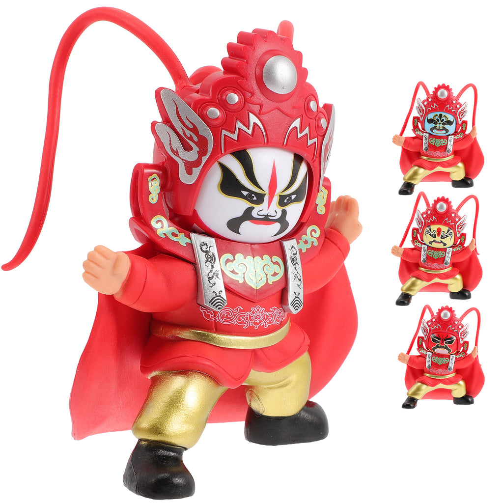 Sichuan Opera Face Doll Ornament Peking Opera Doll Souvenir K7654