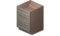 3 Drawers Base Cabinet High-Density Fiberboard T48052