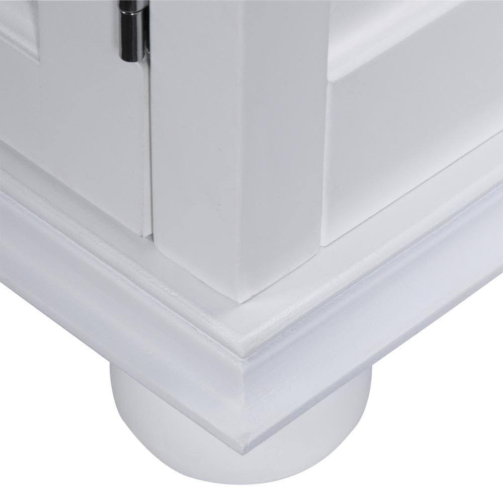 White Linen Cabinet E221