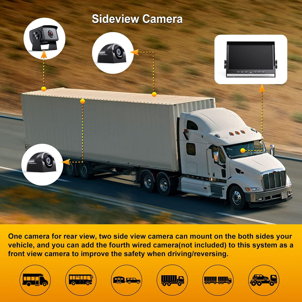 1080P Wireless Backup Camera with 10" FHD Monitor E57639
