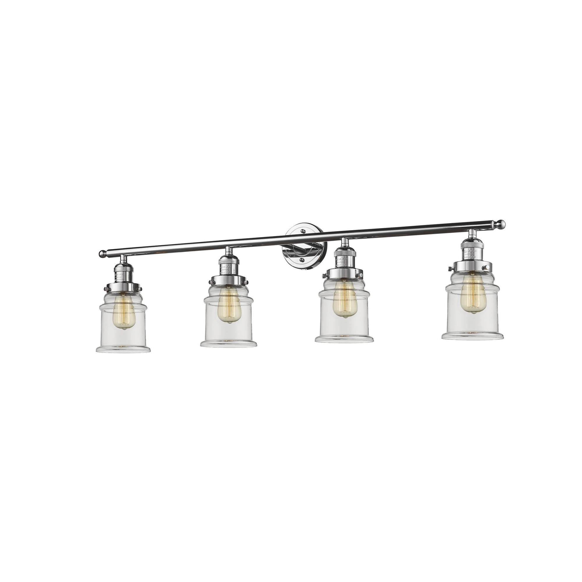 4 Light Adjustable Bathroom Fixture, Polished Chrome B91657