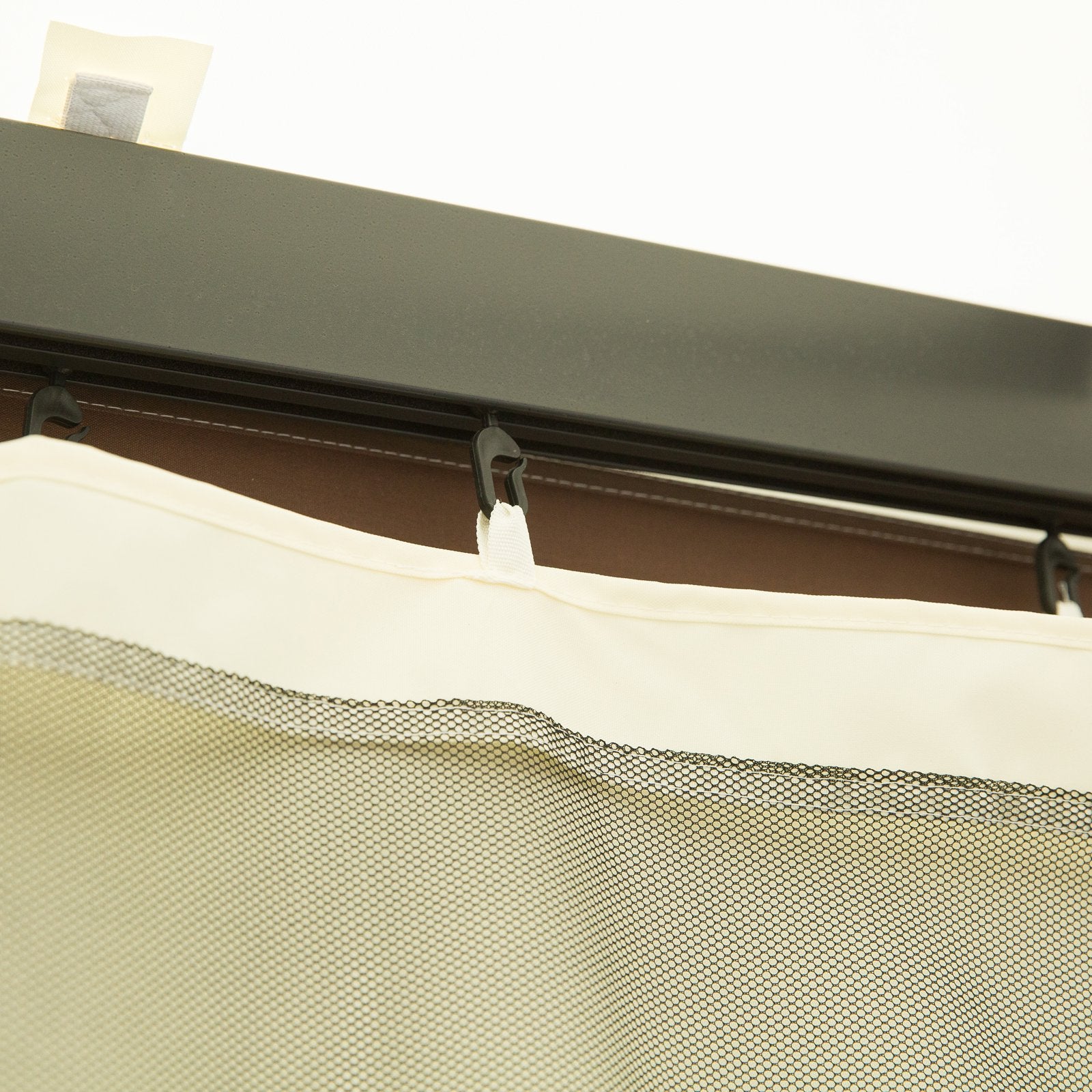 10' x 13' 4-panel Mesh Mosquito Netting Sidewalls with Zippers E7201