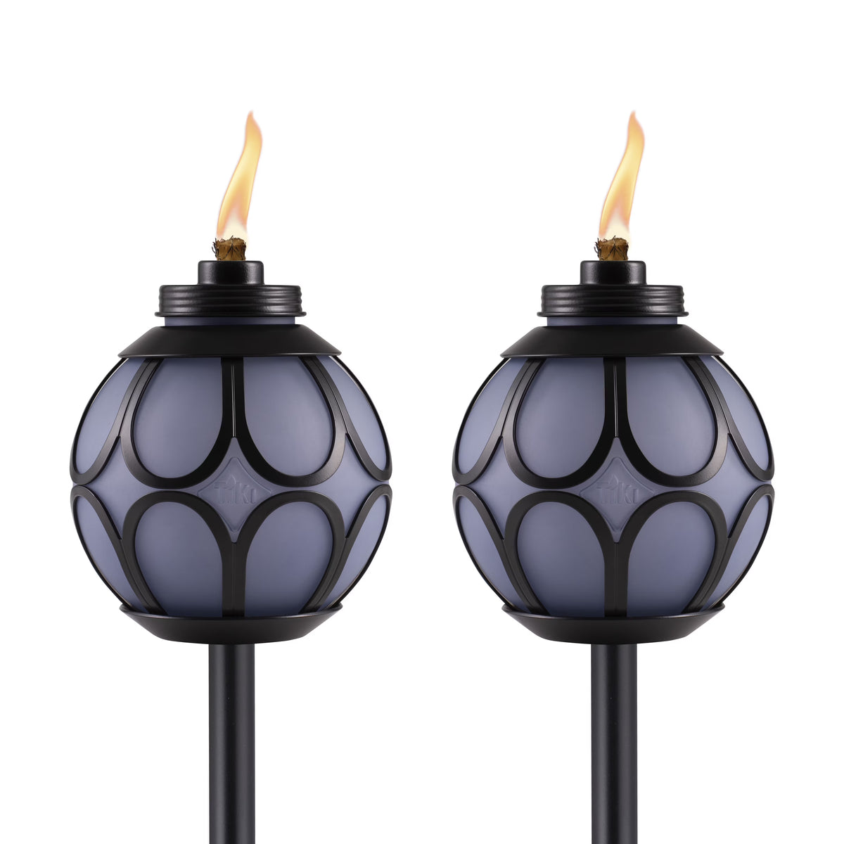 2-Pack 64 Inch Metal TIKI Torch K344
