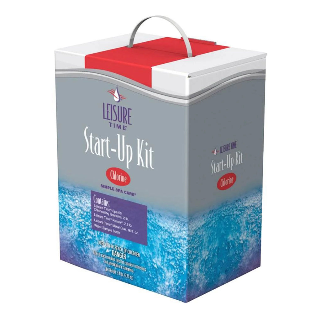 6 Person Inflatable Spa with Filters and Chlorine Starter Kit S665698