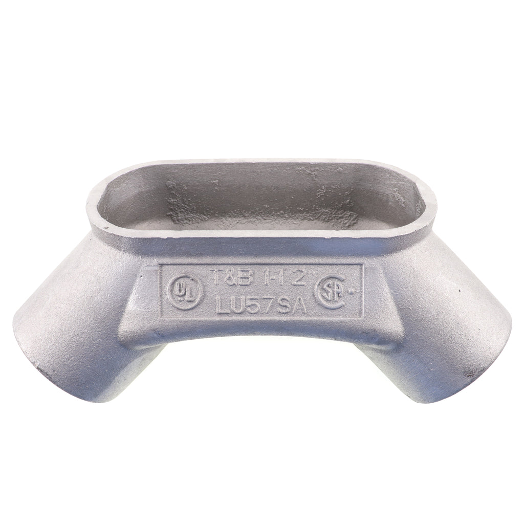 1-1/2-Inch Aluminum Rigid Conduit Body Universal Elbow X6132
