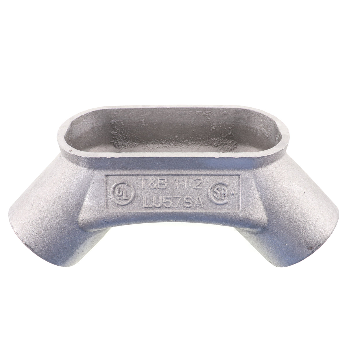 1-1/2-Inch Aluminum Rigid Conduit Body Universal Elbow X6132