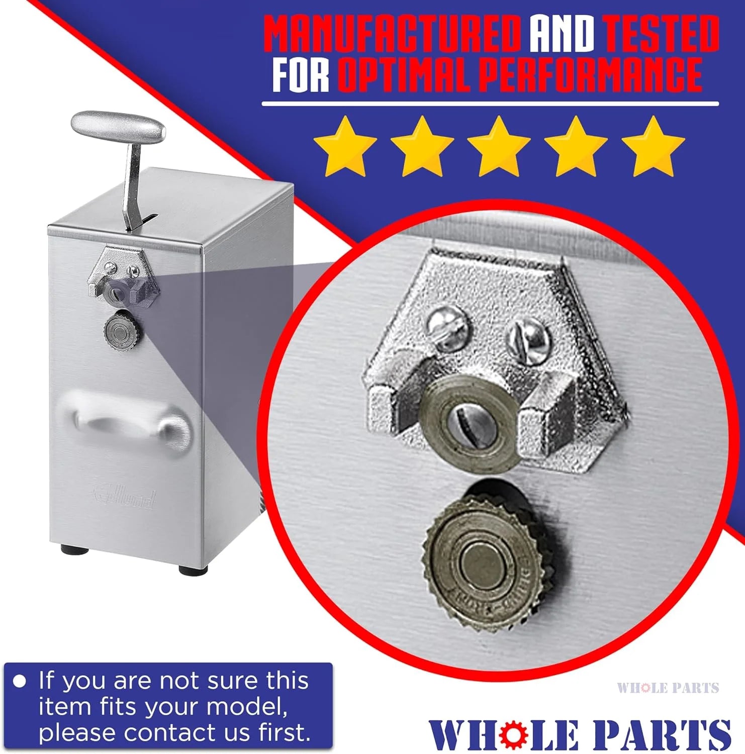 Knife and Gear Kit for Electric Can Openers M62009