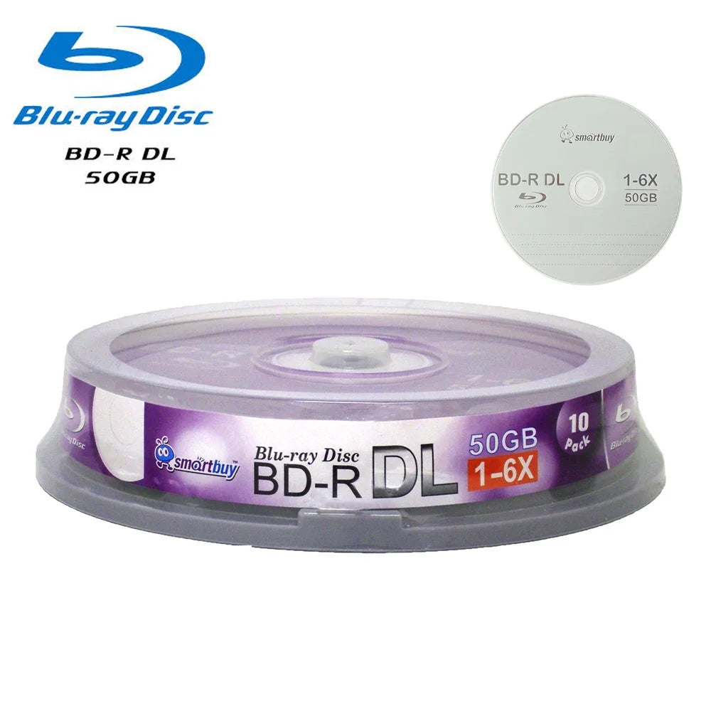 40-disc 50gb 6x Blu-ray Bd-r Dl Dual Layer Recordable Media Disc Z148