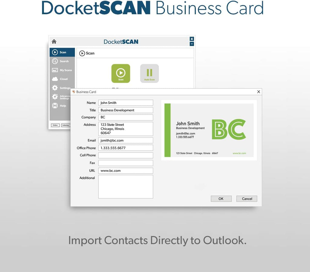Duplex Card Scanner A47648