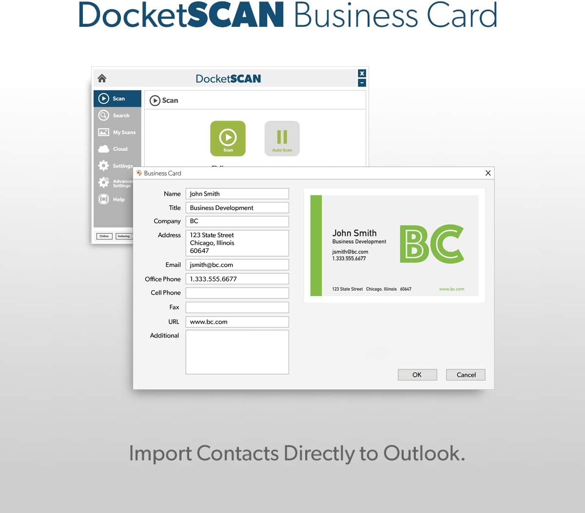 Duplex Card Scanner A47648