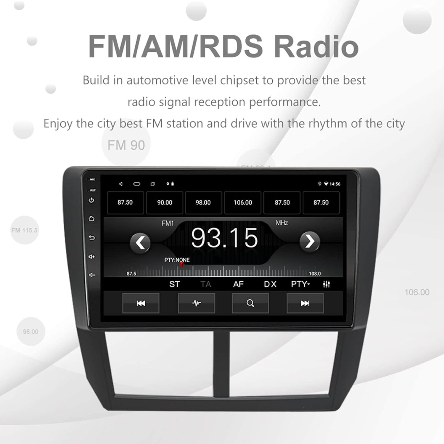 2G RAM 32G ROM Car Radio for Subaru Forester Impreza U6838