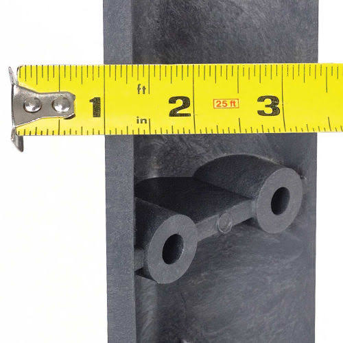 Plastic 2 Shelf Utility Cart with Rubber Casters P295375