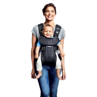 Black Mesh Baby Carrier K35916