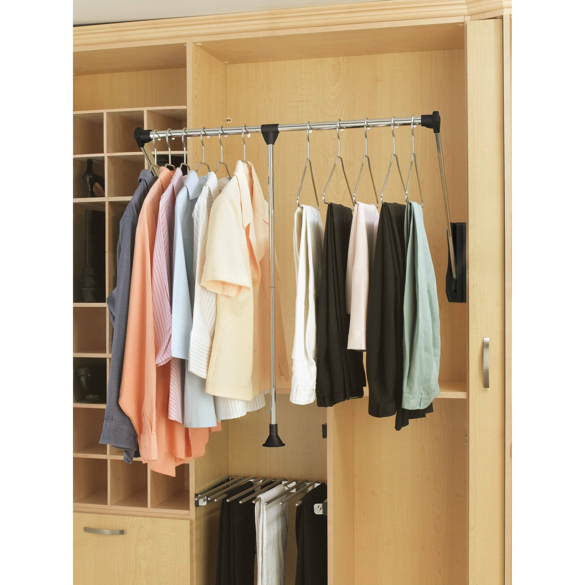 Adjustable Pull-Down Closet Rod M6103