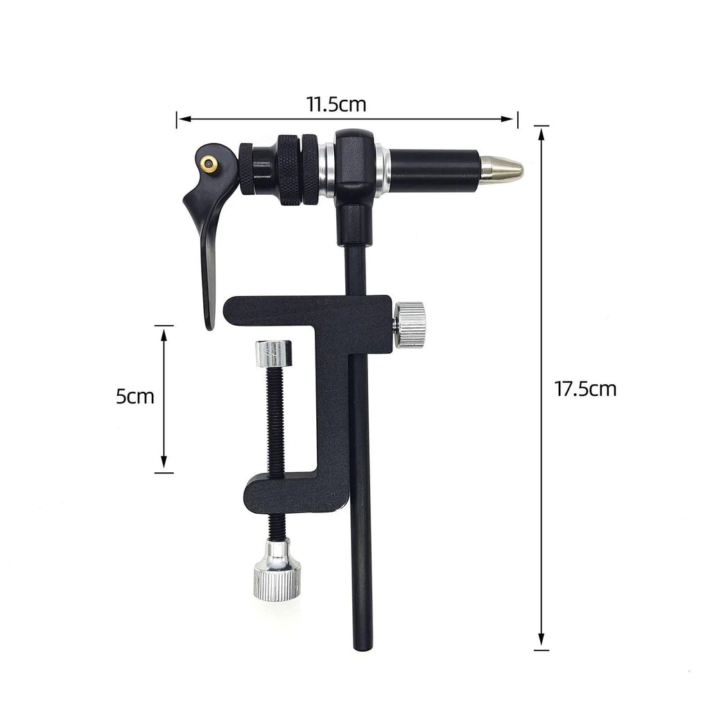 Fly Tying Vise Metal Rotating Single Head K2025