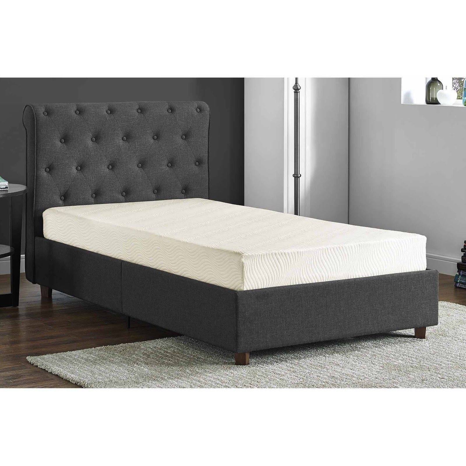 Twin White 6 inch Memory Foam Mattress U49656