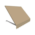 Tan Retro Window & Entry Awning A49225
