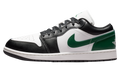 Air Jordan 1 Low "Black Gorge Green Summit White" 553558 047