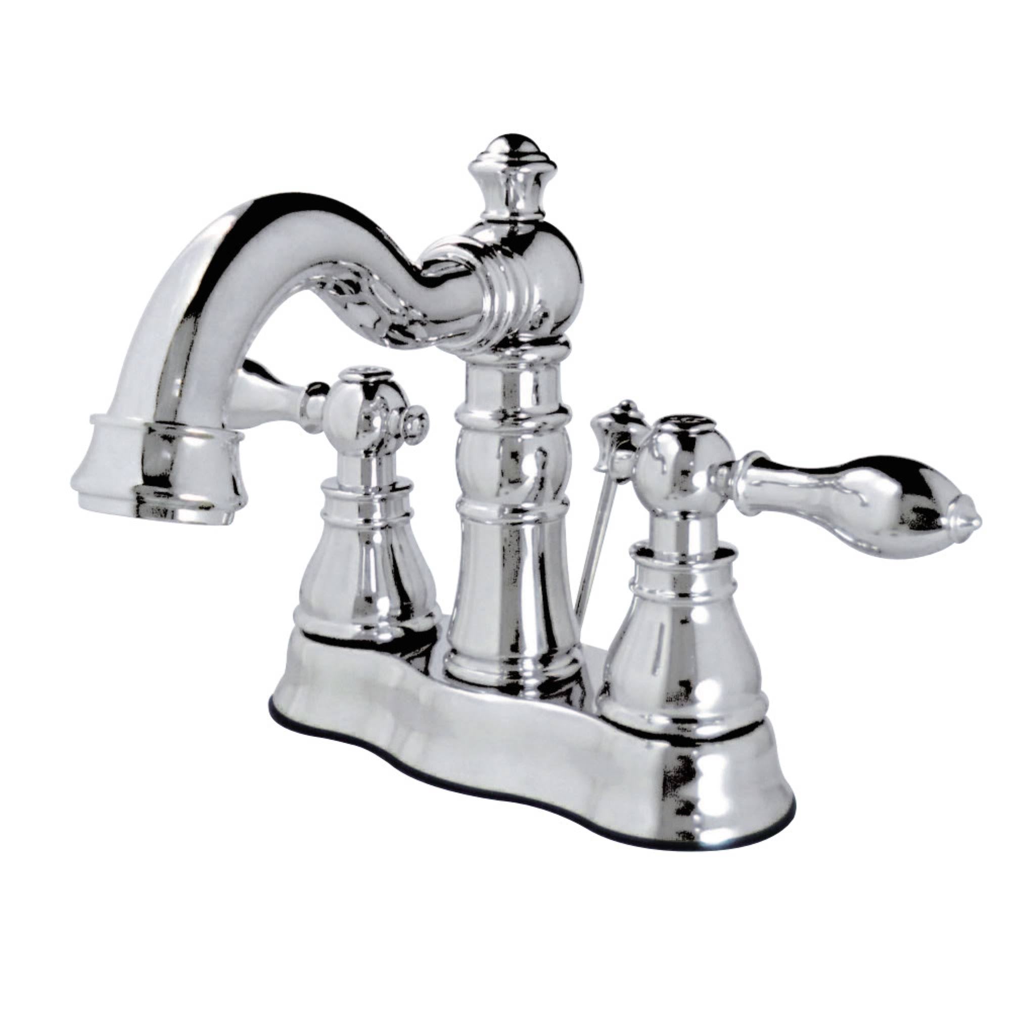 Polished Chrome Centerset Bathroom Faucet V849729