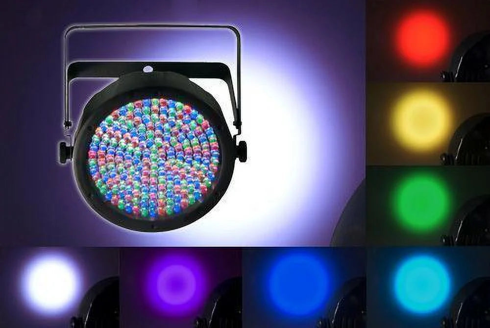 LED Light Slim Par Cans with Obey3 Controller and DMX Cables T349119