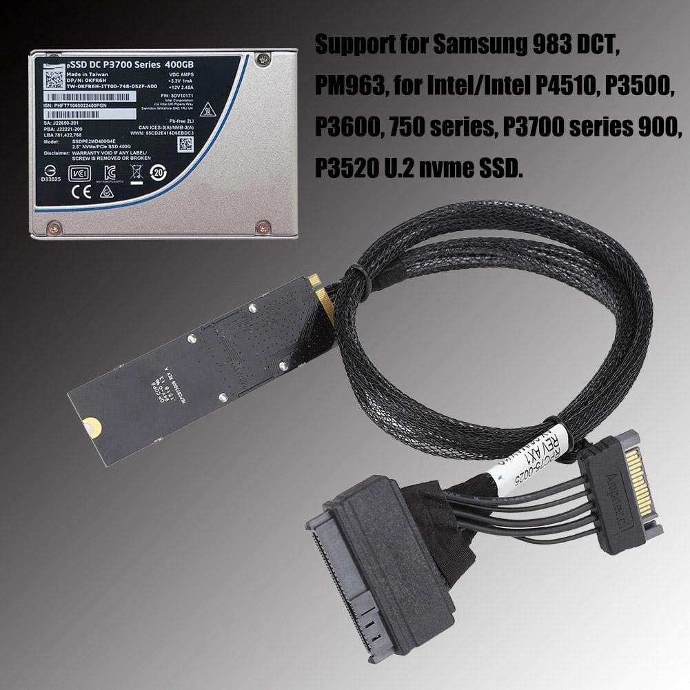 U.2 to M.2 Cable SF-8639 for 2.5 Inch NVMe Solid State Drive L1641