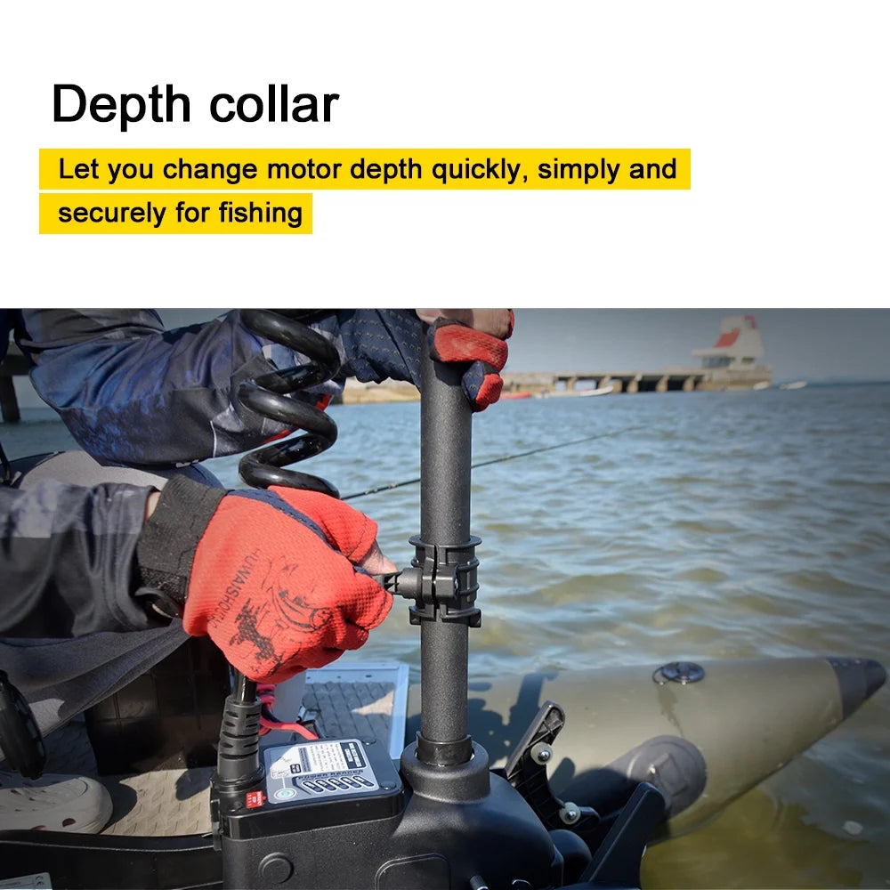 12V 55LBS 48inch Bow Mount Trolling Motor with Wireless Remote Control M486