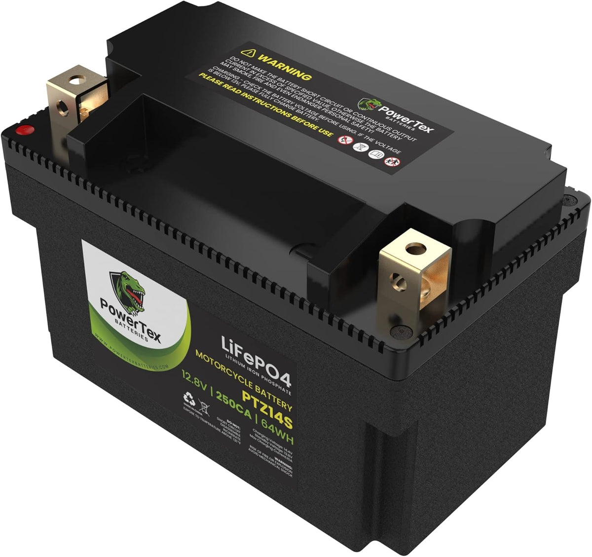Lithium Ion LiFePO4 Motorcycle Battery U974057