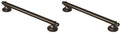 18-Inch and 24-Inch Oil-Rubbed Bronze Bathroom Grab Bar T512262