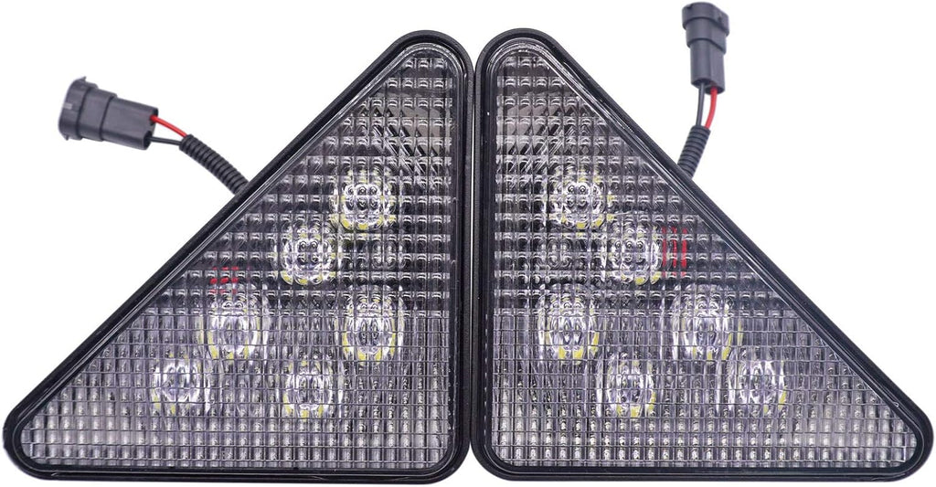 Left & Right Triangle Headlight Assembly Set N2769