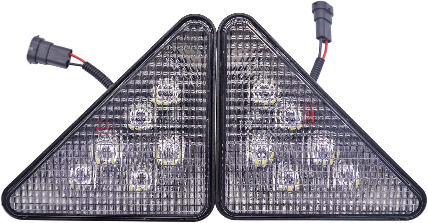 Left & Right Triangle Headlight Assembly Set N2769
