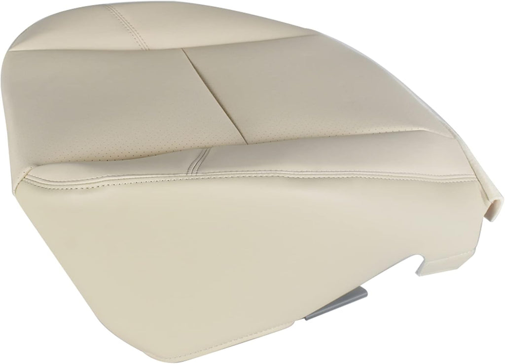 Leather Seat Cover Driver Side Bottom Tan Replacement Pack of 2 Z12591