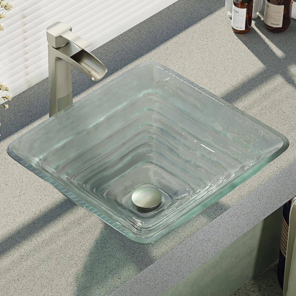Vessel Sink with Faucet V7637